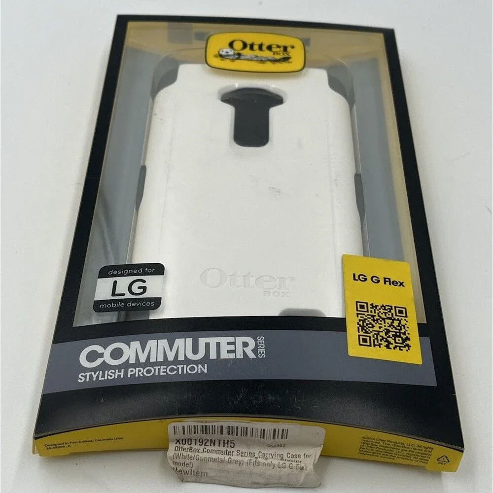 NEW Otterbox LG G Flex White Commuter Series Case Smart Phone Protection cover